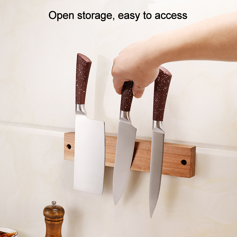 Wooden Knife Magnetic Strip