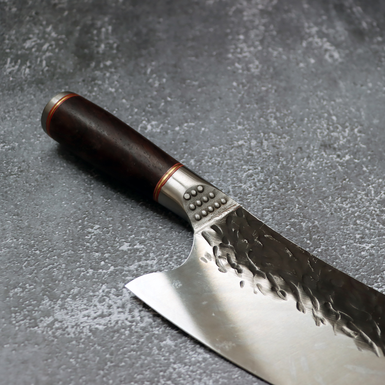 Hand Forged Butcher Knife, 8 Inch