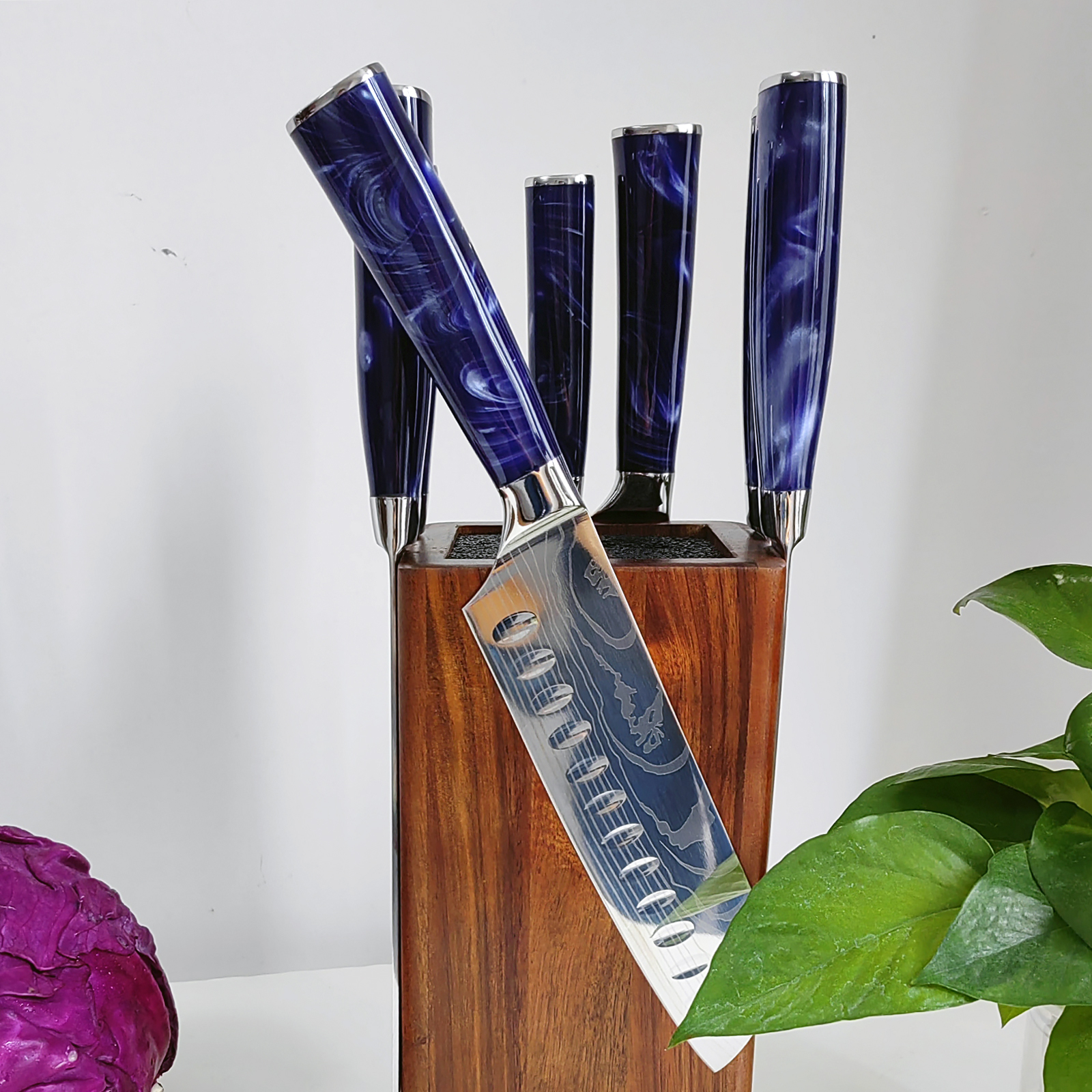 8-Piece knife block set