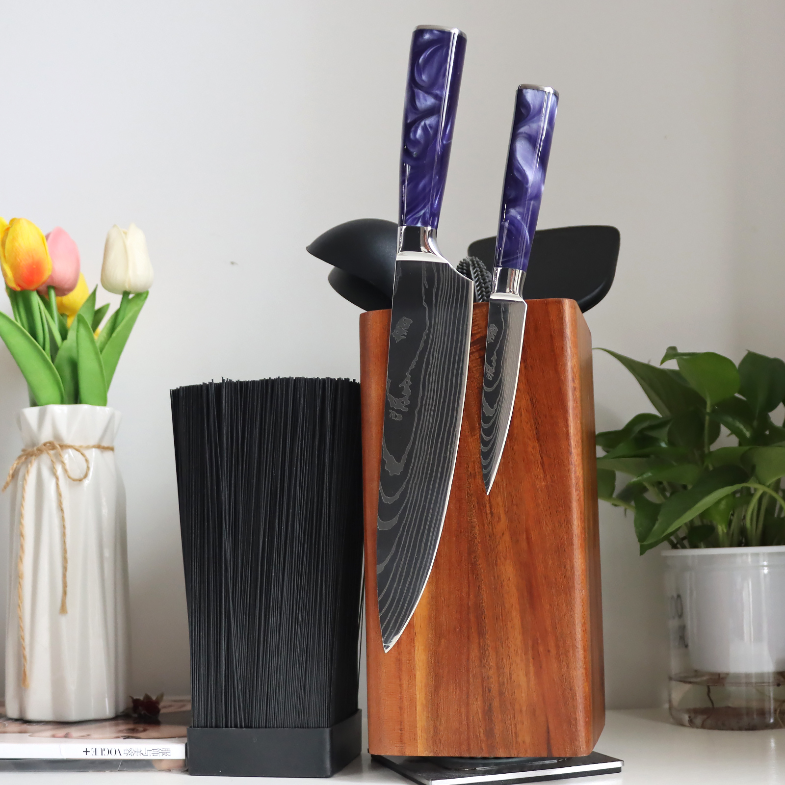 8-Piece knife block set