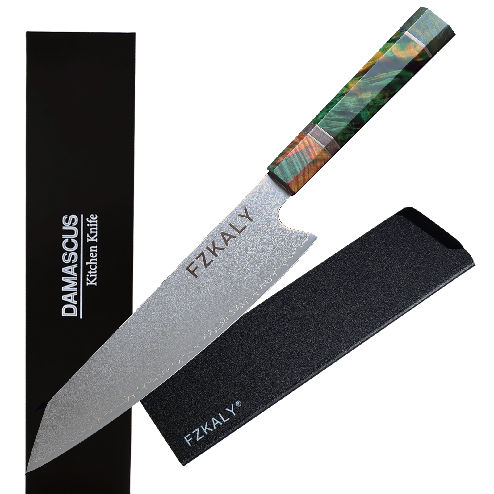 8 Inch Japanese VG10 67 Layers Damascus Chef Knife