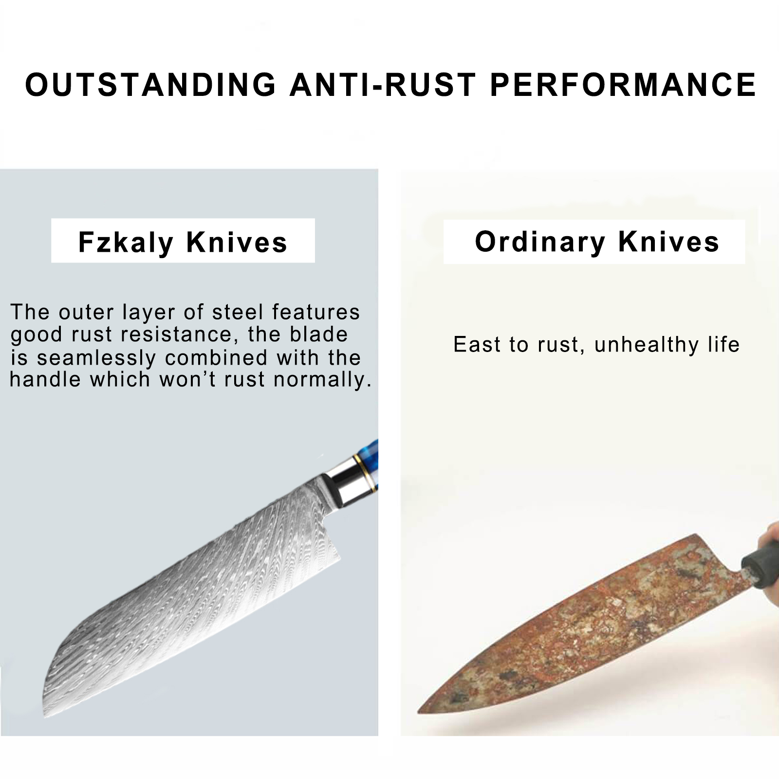 Professional Damascus Steel Chef Knife Set