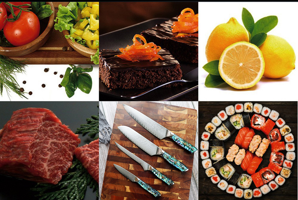 4-Piece Japanese Chef Knife Set