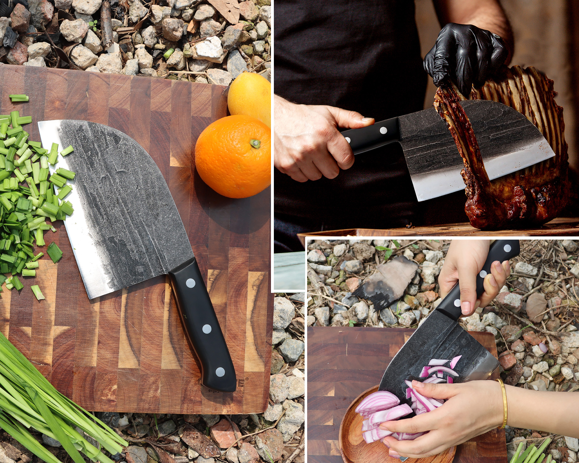 chef cleaver knife excels at a variety of kitchen tasks