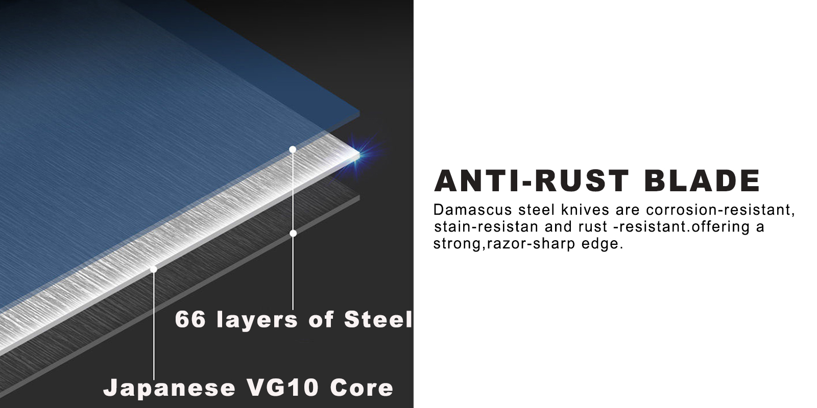 quality blade of Japanese Chef Knife