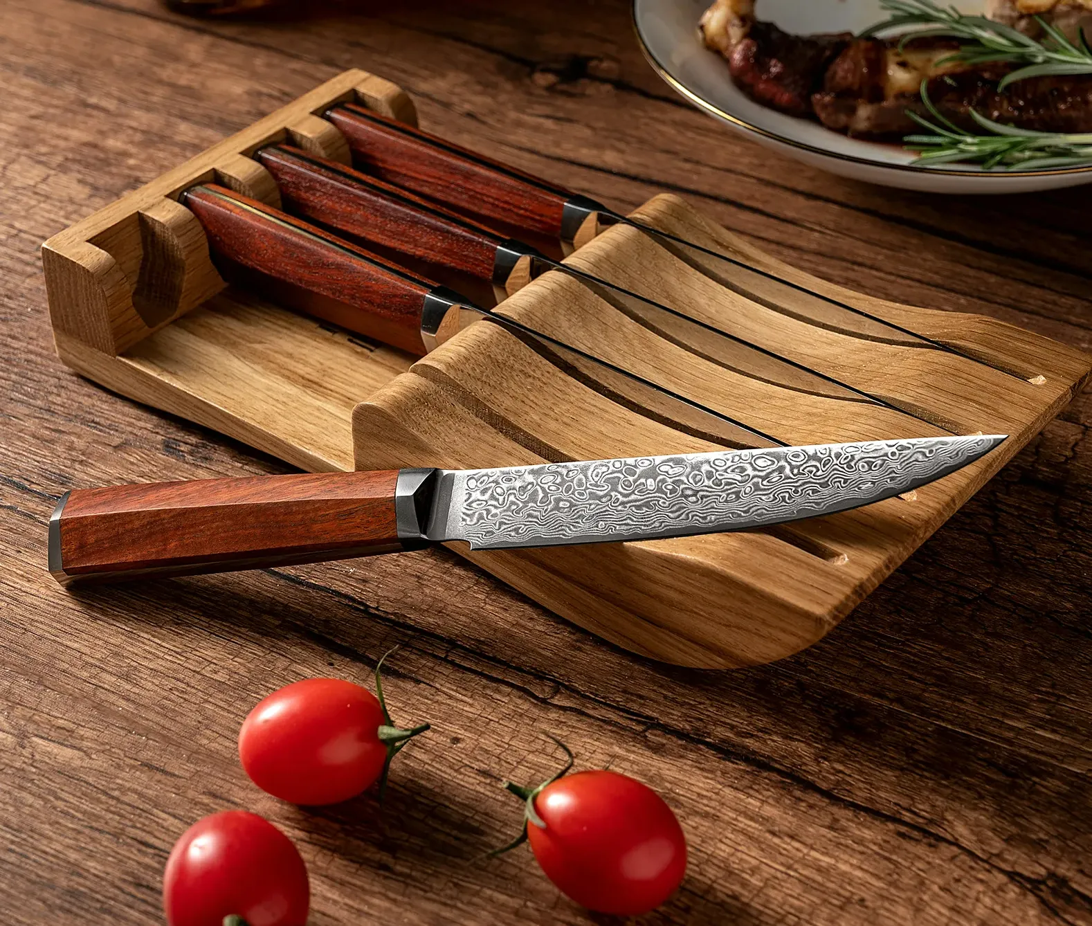 Non Serrated Steak Knives