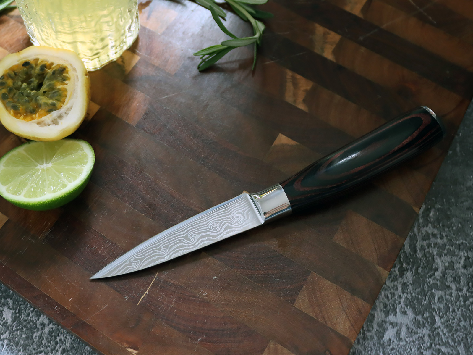 Professional Chef Knife Set with Leather Knife Bag