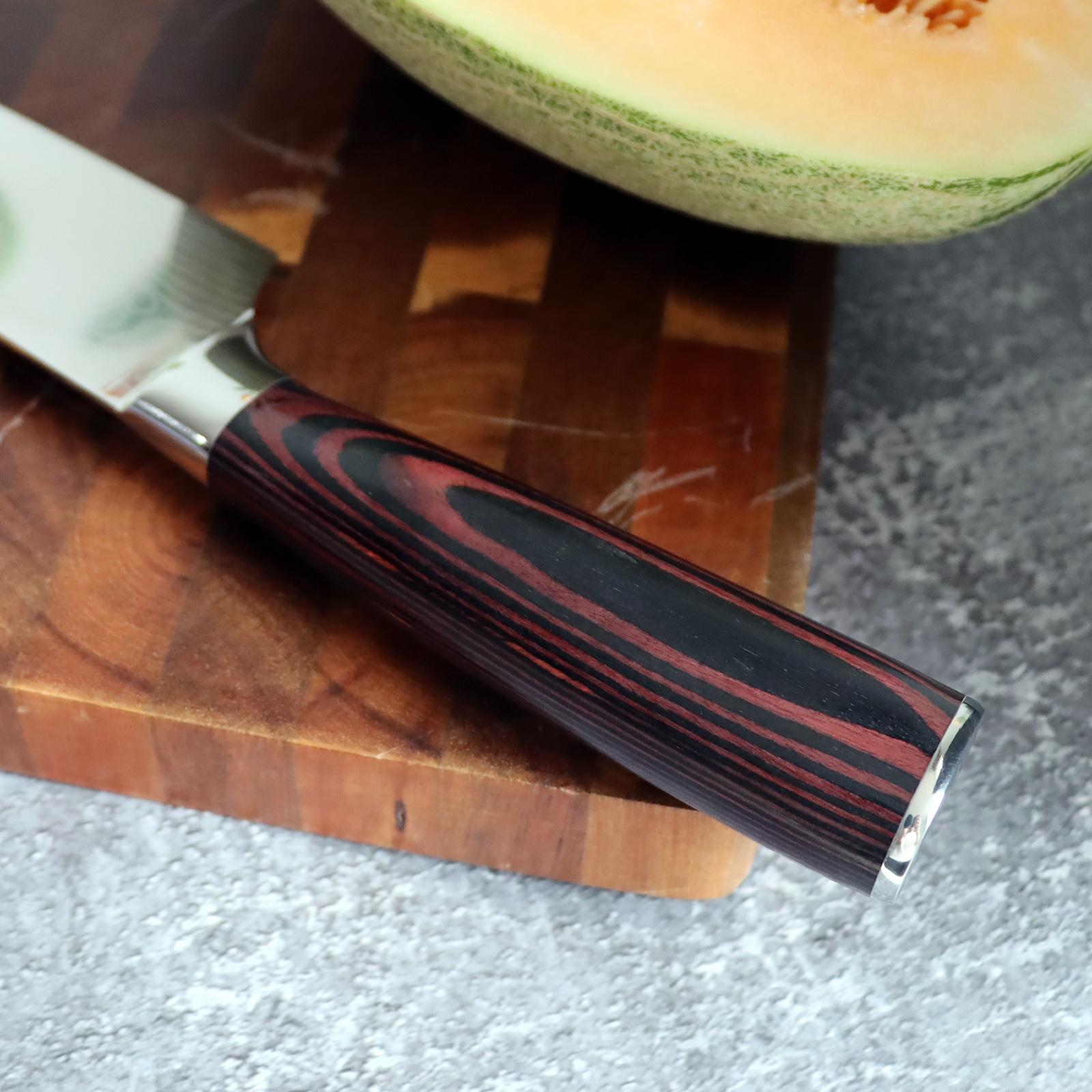 Professional Chef Knife Set with Leather Knife Bag