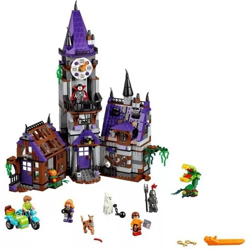 10432 10430 Scoobyed Mystery Machine Mansion Bus City Building Block Bricks Toys Joint Christmas Child Gift Toy 75904 75902