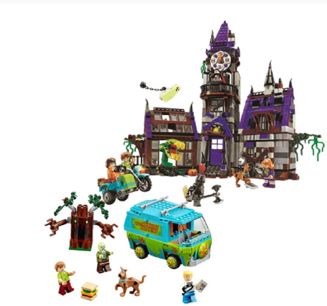 10432 10430 Scoobyed Mystery Machine Mansion Bus City Building Block Bricks Toys Joint Christmas Child Gift Toy 75904 75902