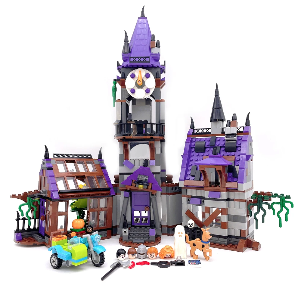 10432 10430 Scoobyed Mystery Machine Mansion Bus City Building Block Bricks Toys Joint Christmas Child Gift Toy 75904 75902