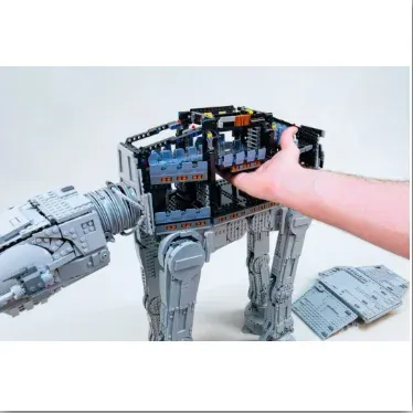 large sized Combat walker Compatible 75313 Model 66677 Building Blocks Bricks Educational Kid Toys Gifts 6785pcs