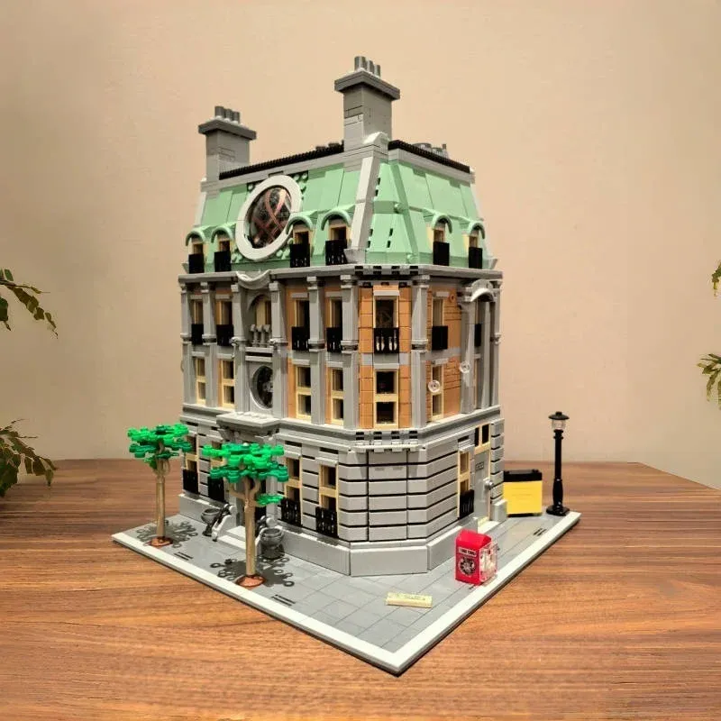 MOC 2708 pieces of Holy of Holies Building Brick Magician Hero Apartment Residence 76218 Sanctum Sanctorum Gift Assembly Children's Toy Set