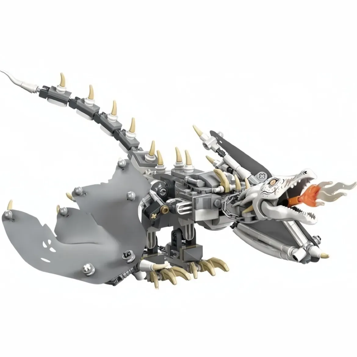 76417 Classic Bank Ironbelly Dragon Street view Model Kit MOC 4803Pcs Model Building Kits Construction Block Blocks Toys Gift