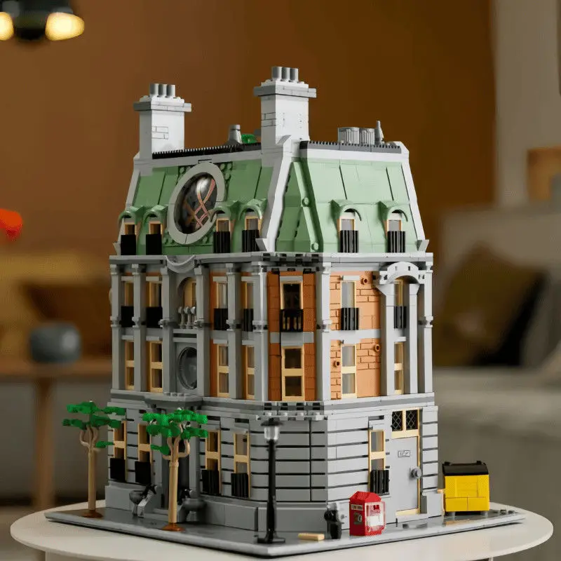 MOC 2708 pieces of Holy of Holies Building Brick Magician Hero Apartment Residence 76218 Sanctum Sanctorum Gift Assembly Children's Toy Set