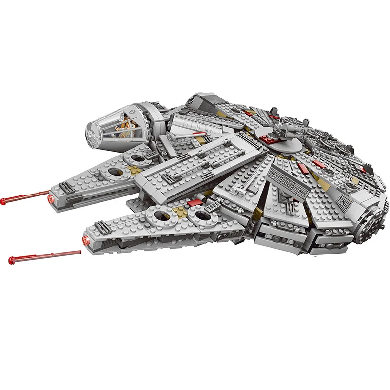 1329pcs 05007 Millennium Falcon Star Series Building Blocks
