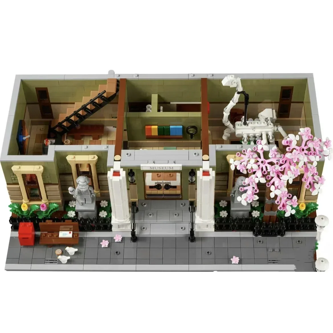 2023 New Icons Natural History Museum 10326 Biggest Modular Building Set Architecture Street View Building Blocks Toy Kids Gift