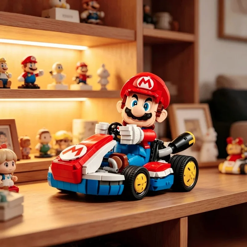 2026 New 1972pcs Kart Car Building Blocks 72037 DIY Assembly Model Toys For Adults Birthday Christmas Festival Party Gifts