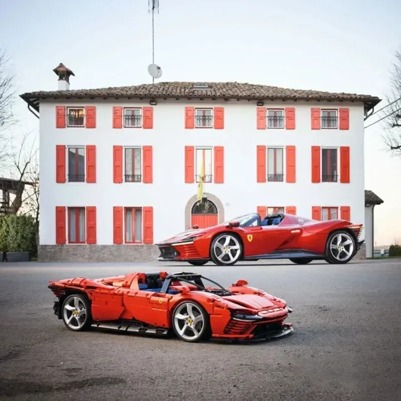 IN Stock 3778PCS Daytona SP3 42143 Supercar Model Building Block Toys for Boys Girls Birthday Christmas Gift