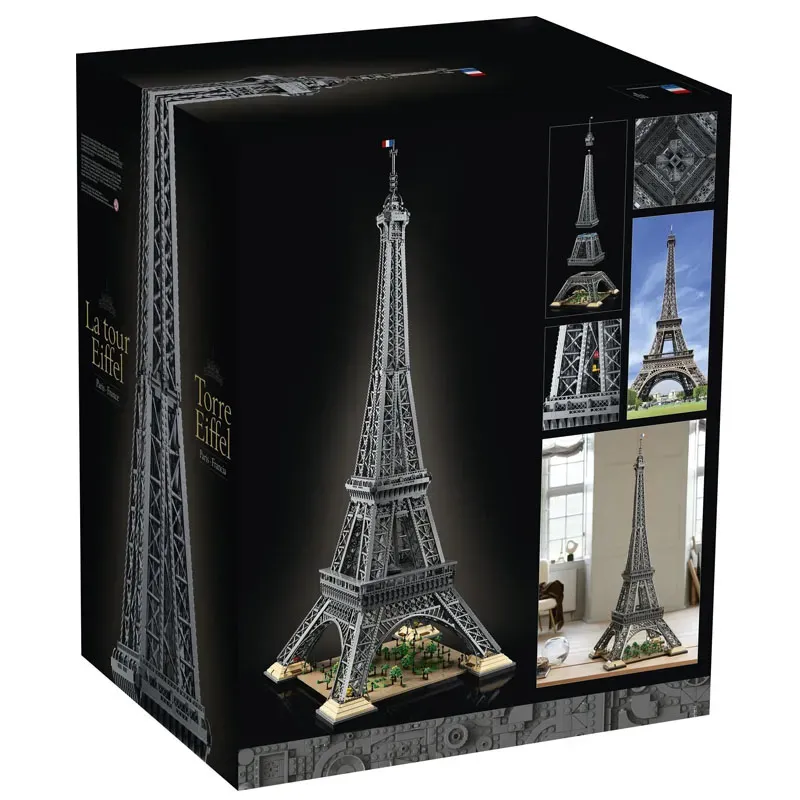 10001 PCS Large Eiffel Tower Building Blocks Bricks Kids Birthday Christmas Gifts Toy Compatible 10307 10181 17002 IN STOCK