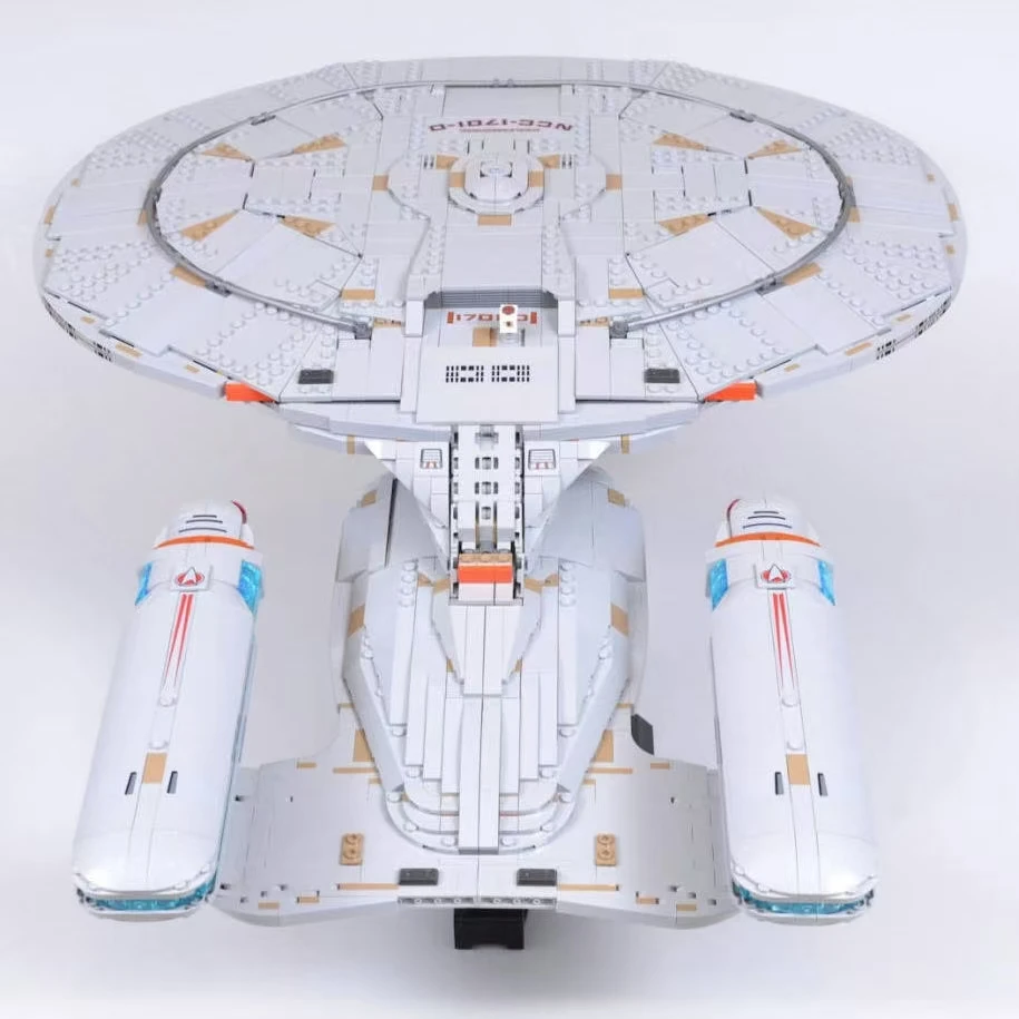 3600PCS MOC Star Space Trek Ship Building Blocks Bricks Compatible with 10356 Model Toys For Birthday Children Gift