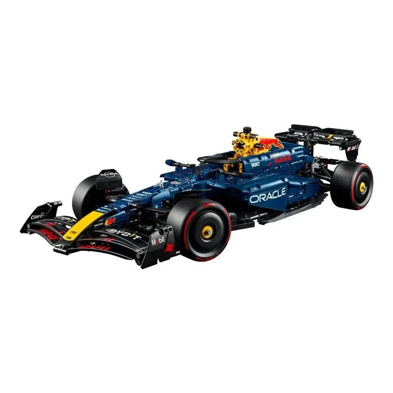 Technical 42207 42206 Red Blue Super Speed Race Car Building Blocks City Sport Car Assembly Model Vehicle DIY Assembly Toy Kid