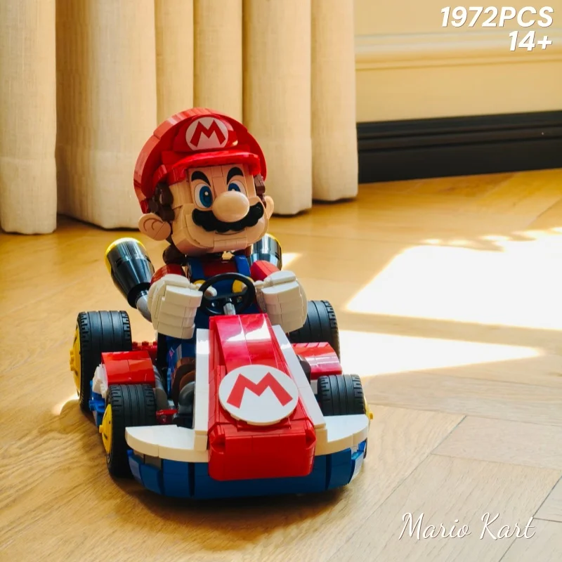 2026 New 1972pcs Kart Car Building Blocks 72037 DIY Assembly Model Toys For Adults Birthday Christmas Festival Party Gifts