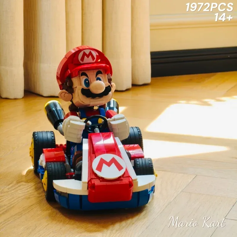 2026 New 1972pcs Kart Car Building Blocks 72037 DIY Assembly Model Toys For Adults Birthday Christmas Festival Party Gifts