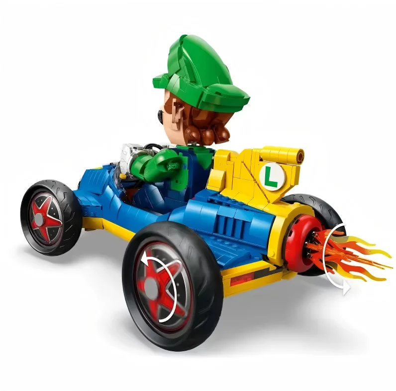 Disney 72050 2234PCS Retro Circuit Racing Kart Building Bricks High Detail Model Kids Adults Birthday Gifts Furniture Decor