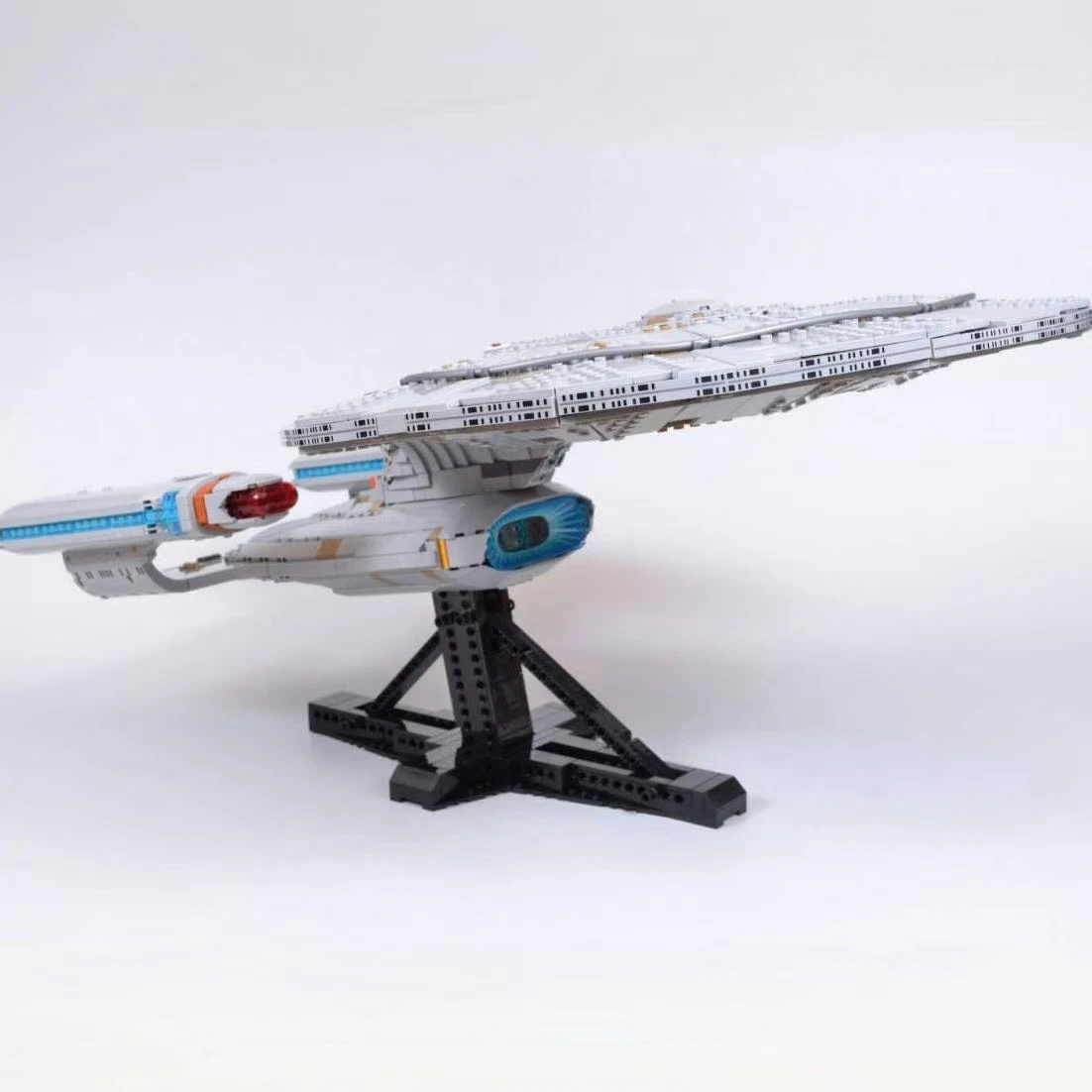 3600PCS MOC Star Space Trek Ship Building Blocks Bricks Compatible with 10356 Model Toys For Birthday Children Gift