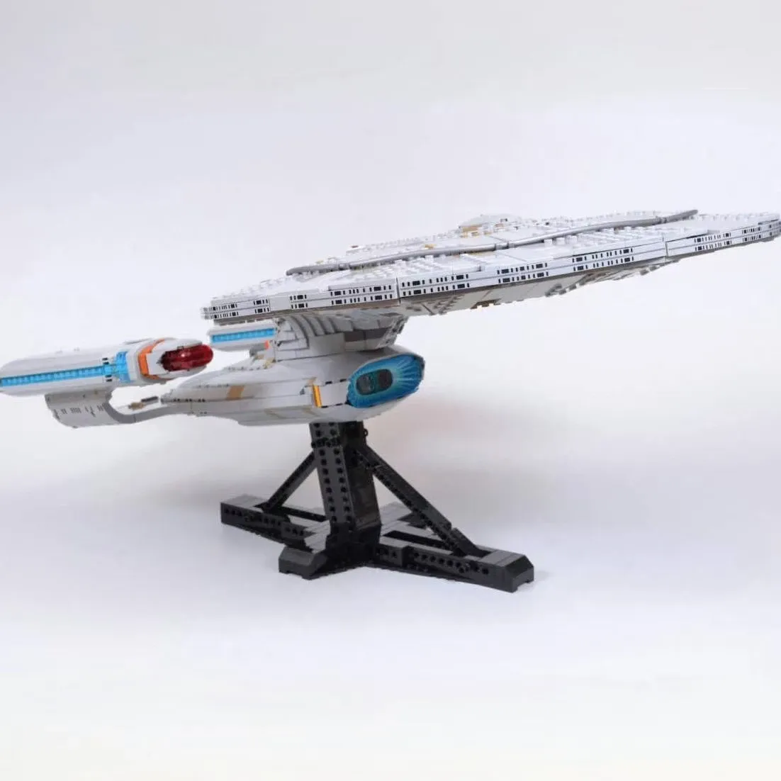 3600PCS MOC Star Space Trek Ship Building Blocks Bricks Compatible with 10356 Model Toys For Birthday Children Gift