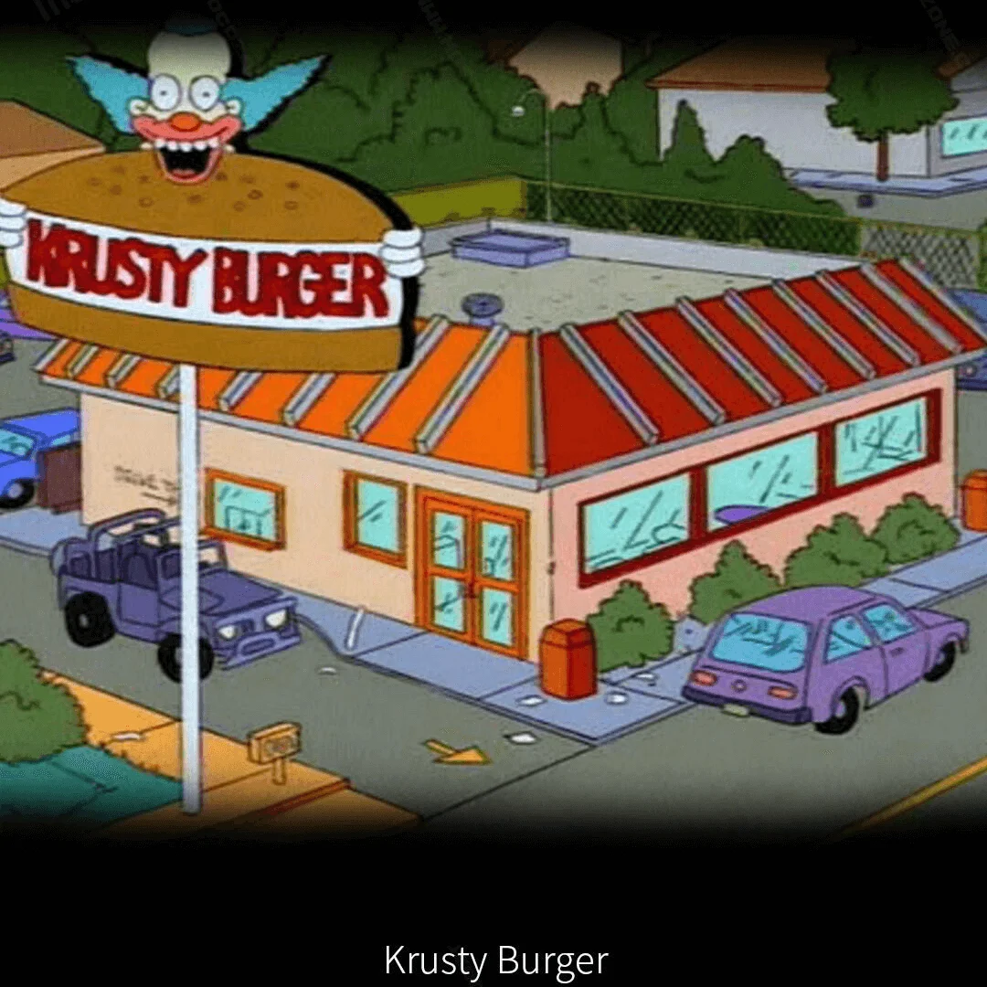 2025 New 10352 The Krusty Burger Restaurants Building Blocks Set Bricks Creative Ideas Educational Toys for Children Gifts