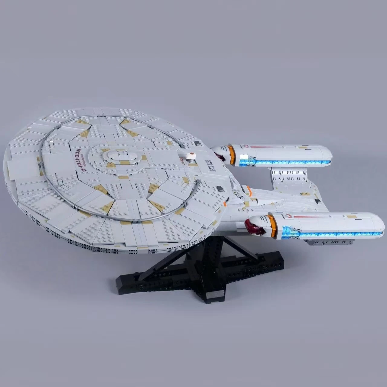 3600PCS MOC Star Space Trek Ship Building Blocks Bricks Compatible with 10356 Model Toys For Birthday Children Gift