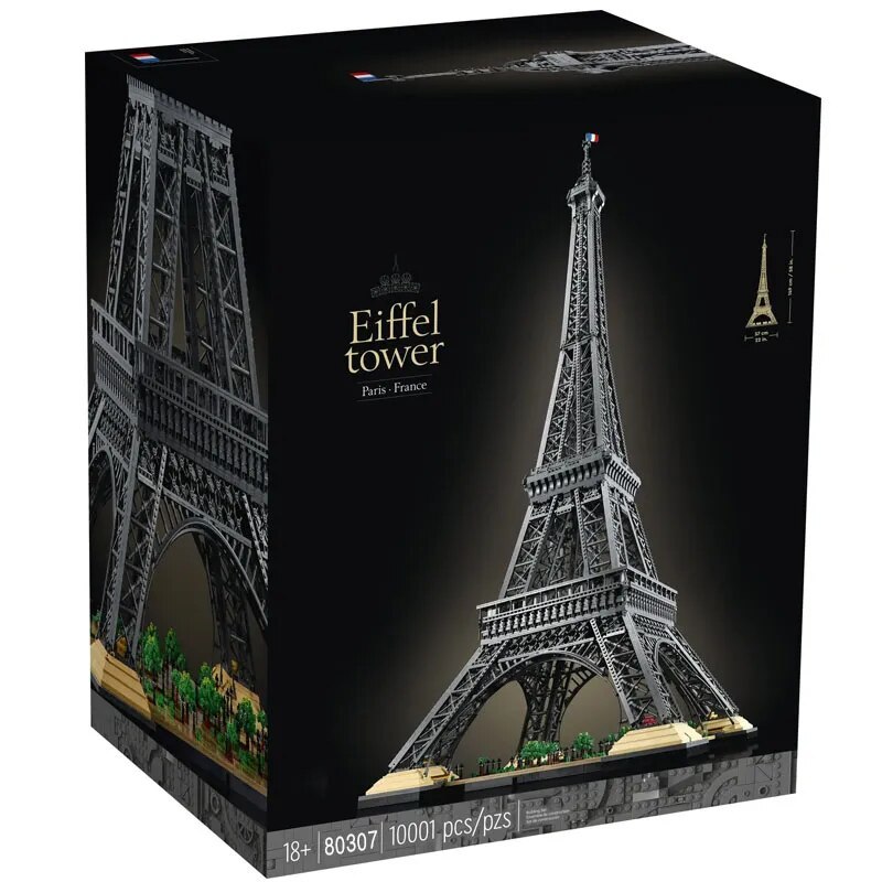 10001 PCS Large Eiffel Tower Building Blocks Bricks Kids Birthday Christmas Gifts Toy Compatible 10307 10181 17002 IN STOCK