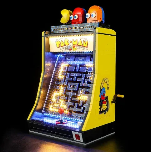 NEW 2651pcs Creative Pac Arcade Cabinet Compatible ICONS 10323 Building Blocks Assembly Bricks Toy for Children Christmas Gifts