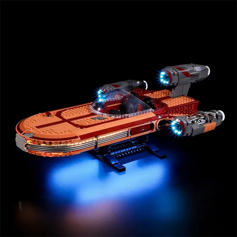 1890PCS The Spaceship Landspeeder Building Blocks Set Bricks Compatible With 75341 Kid toys Toys Birthday Christmas Gift
