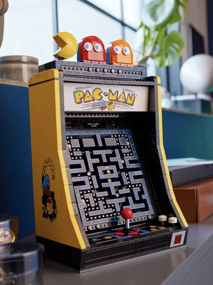 NEW 2651pcs Creative Pac Arcade Cabinet Compatible ICONS 10323 Building Blocks Assembly Bricks Toy for Children Christmas Gifts