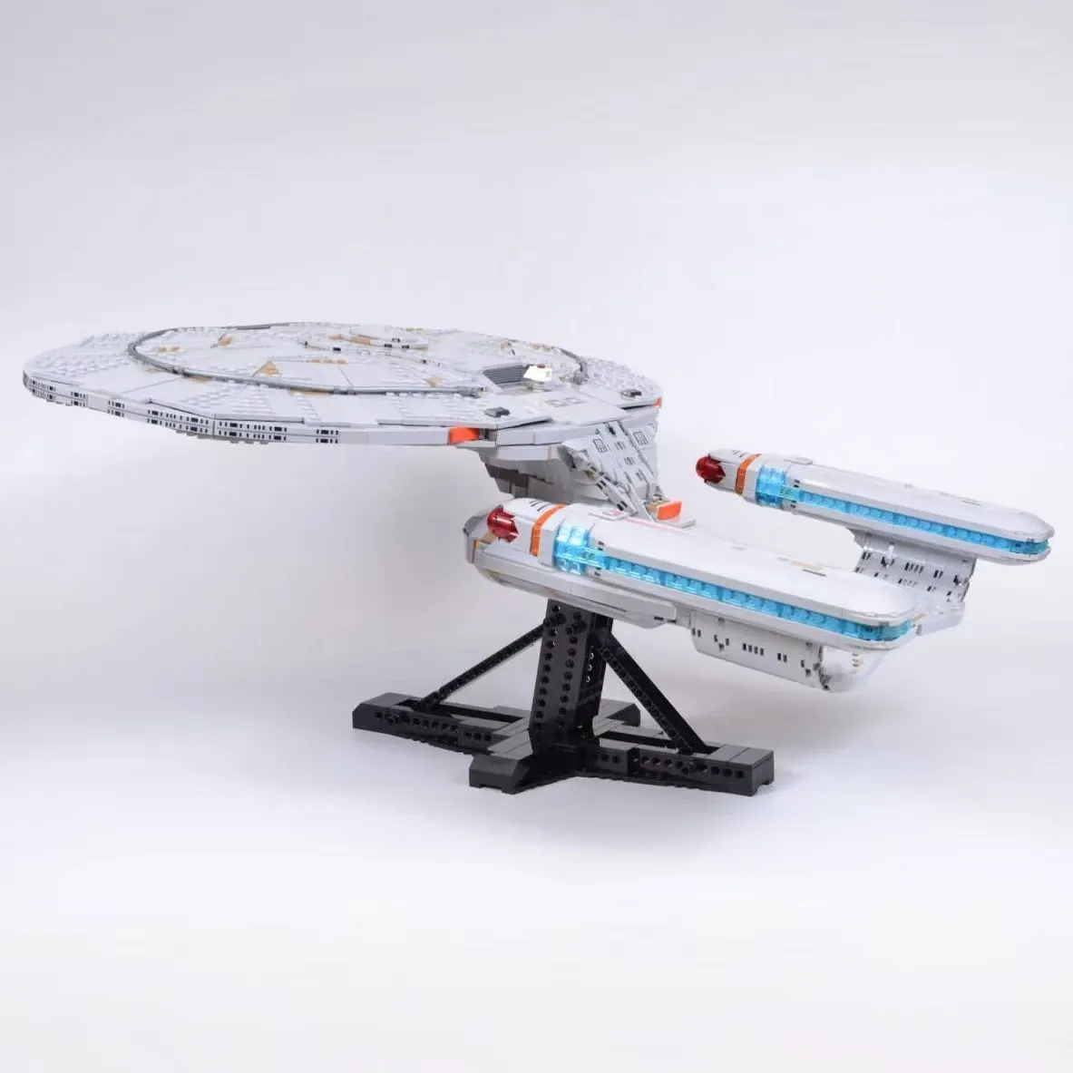 3600PCS MOC Star Space Trek Ship Building Blocks Bricks Compatible with 10356 Model Toys For Birthday Children Gift