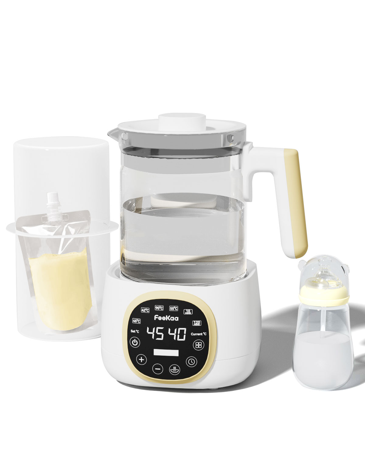 Baby Water Warmer Dispenser GROWNSY Instant Baby Bottle Warmer