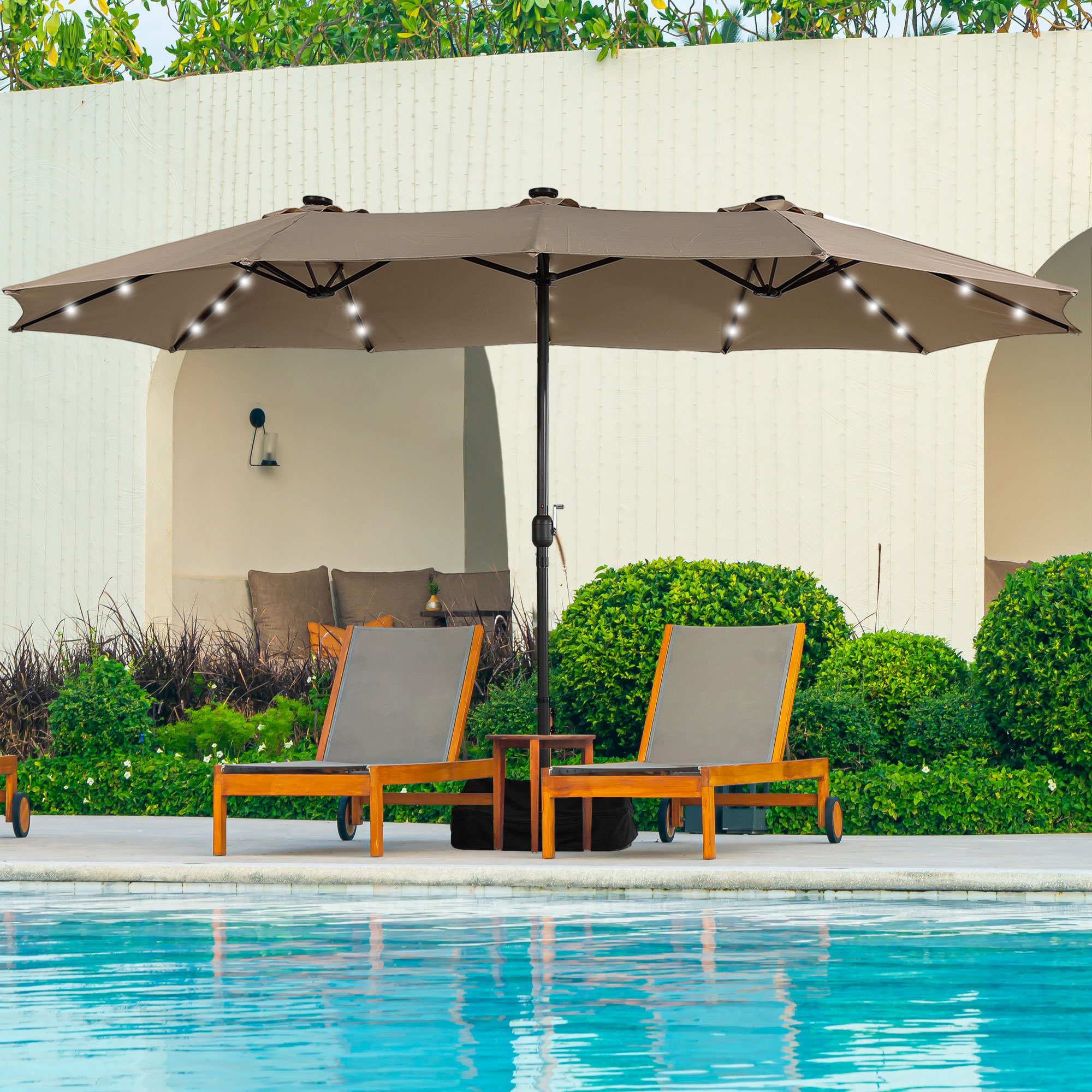 rectangular deck umbrella