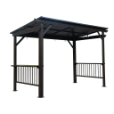 6.5'x12' (Gray) - Sloping Roof