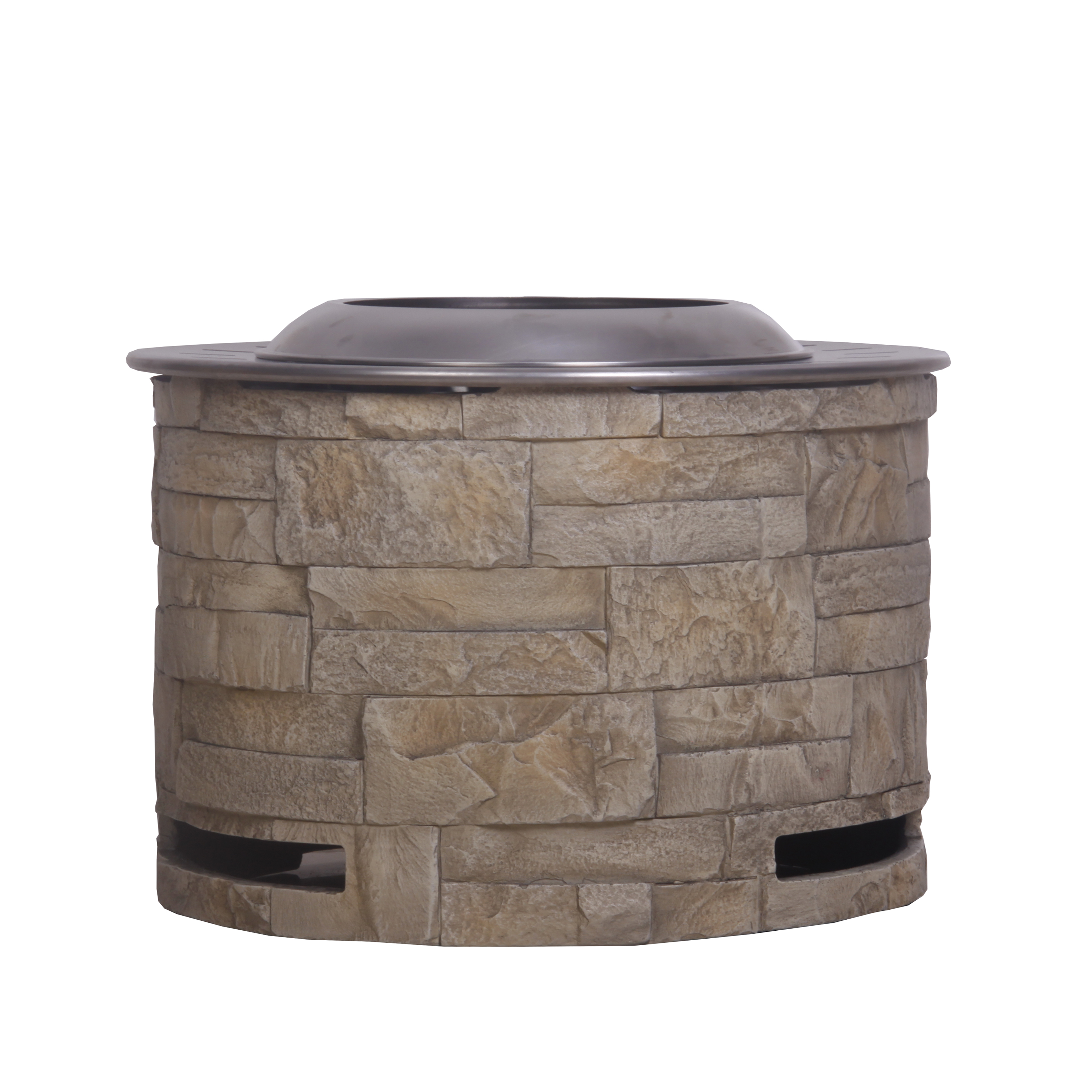 Mondawe Paito Smokeless Fire Pit With Wood Pellet/Twig/Wood As The Fuel