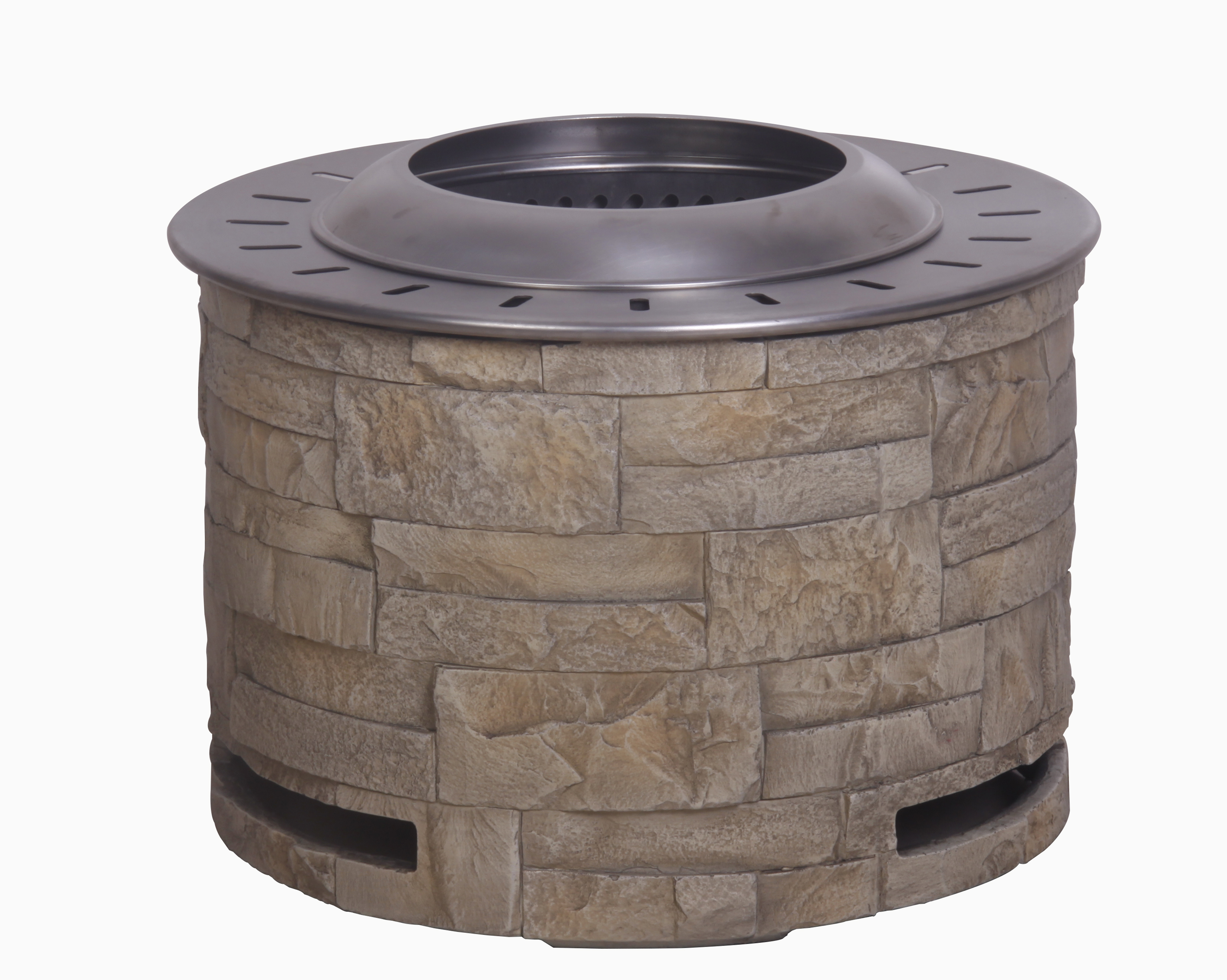 Mondawe Paito Smokeless Fire Pit With Wood Pellet/Twig/Wood As The Fuel