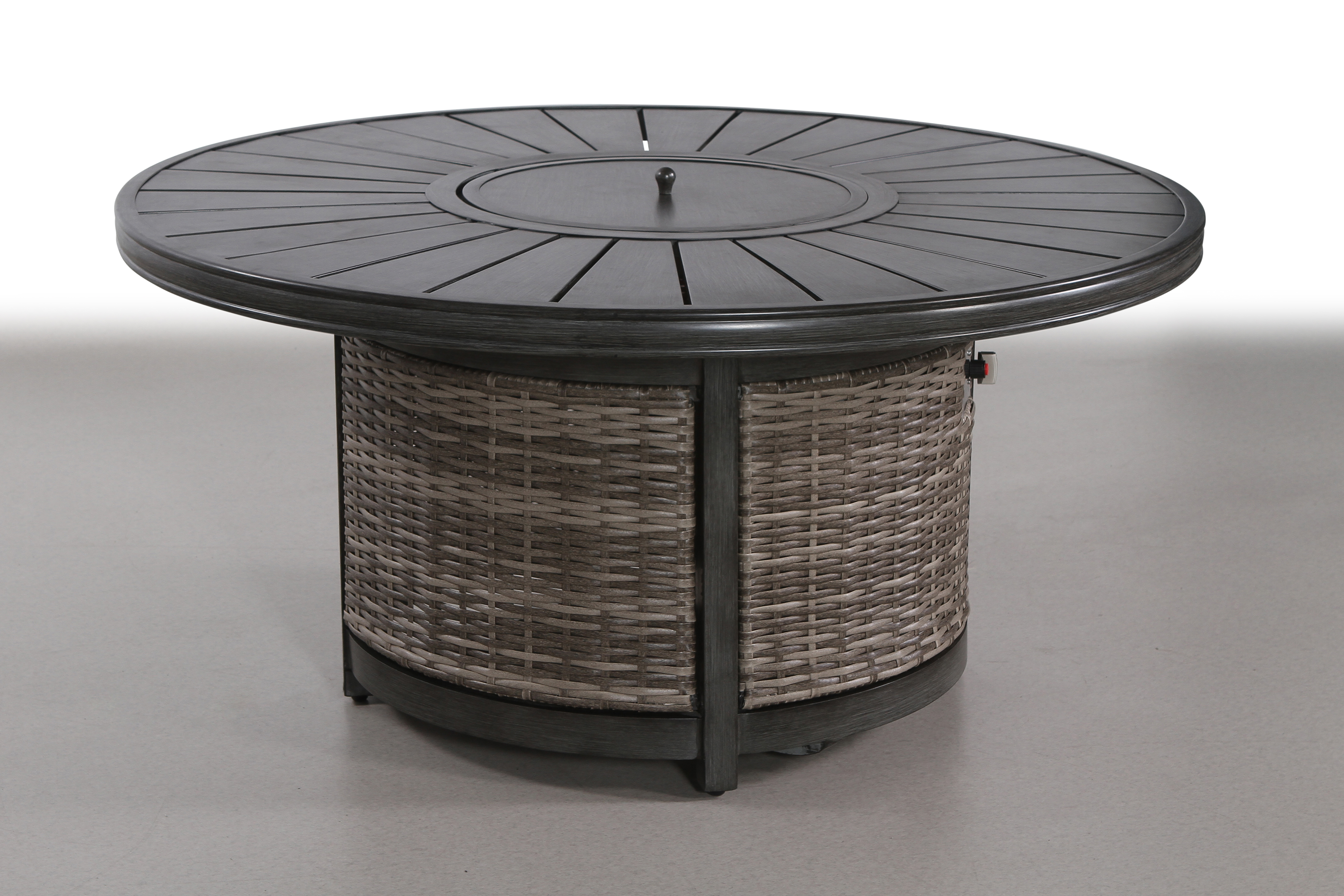 Mondawe 25 H x 52 W Propane Outdoor Fire Pit Table 
