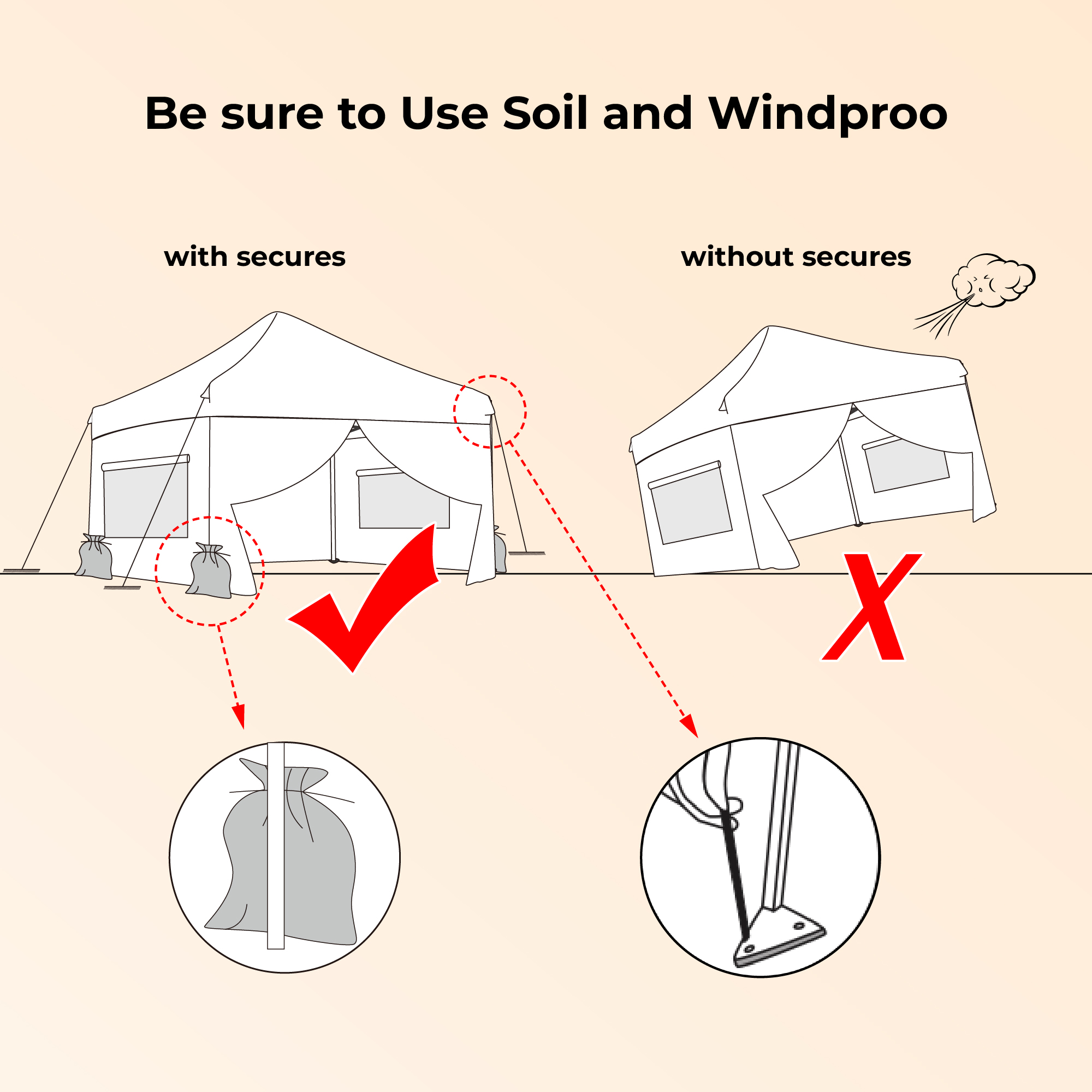 Outdoor 10x 10Ft Pop Up Gazebo Canopy Tent with 4pcs Weight sand bag,with Carry