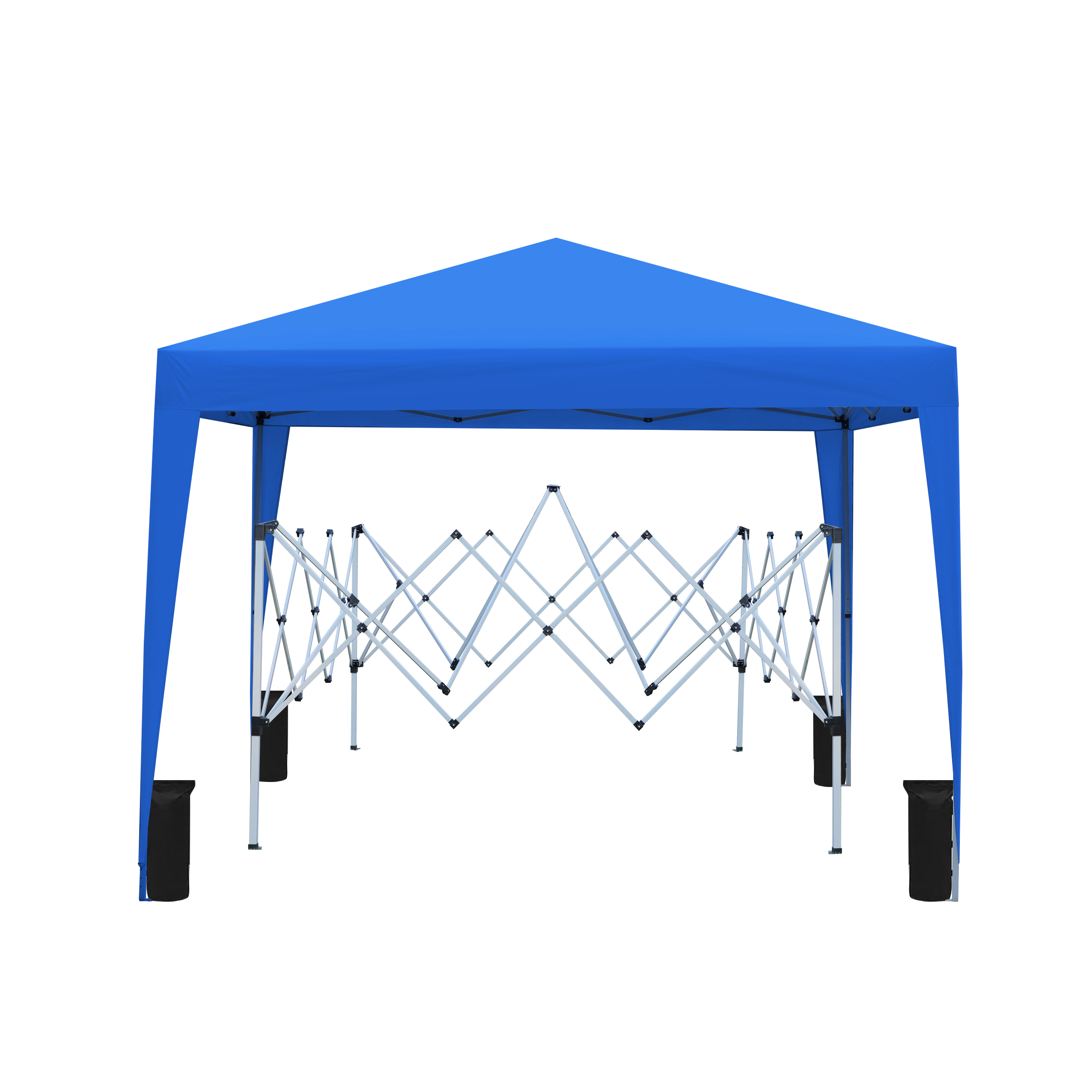 Outdoor 10x 10Ft Pop Up Gazebo Canopy Tent with 4pcs Weight sand bag,with Carry