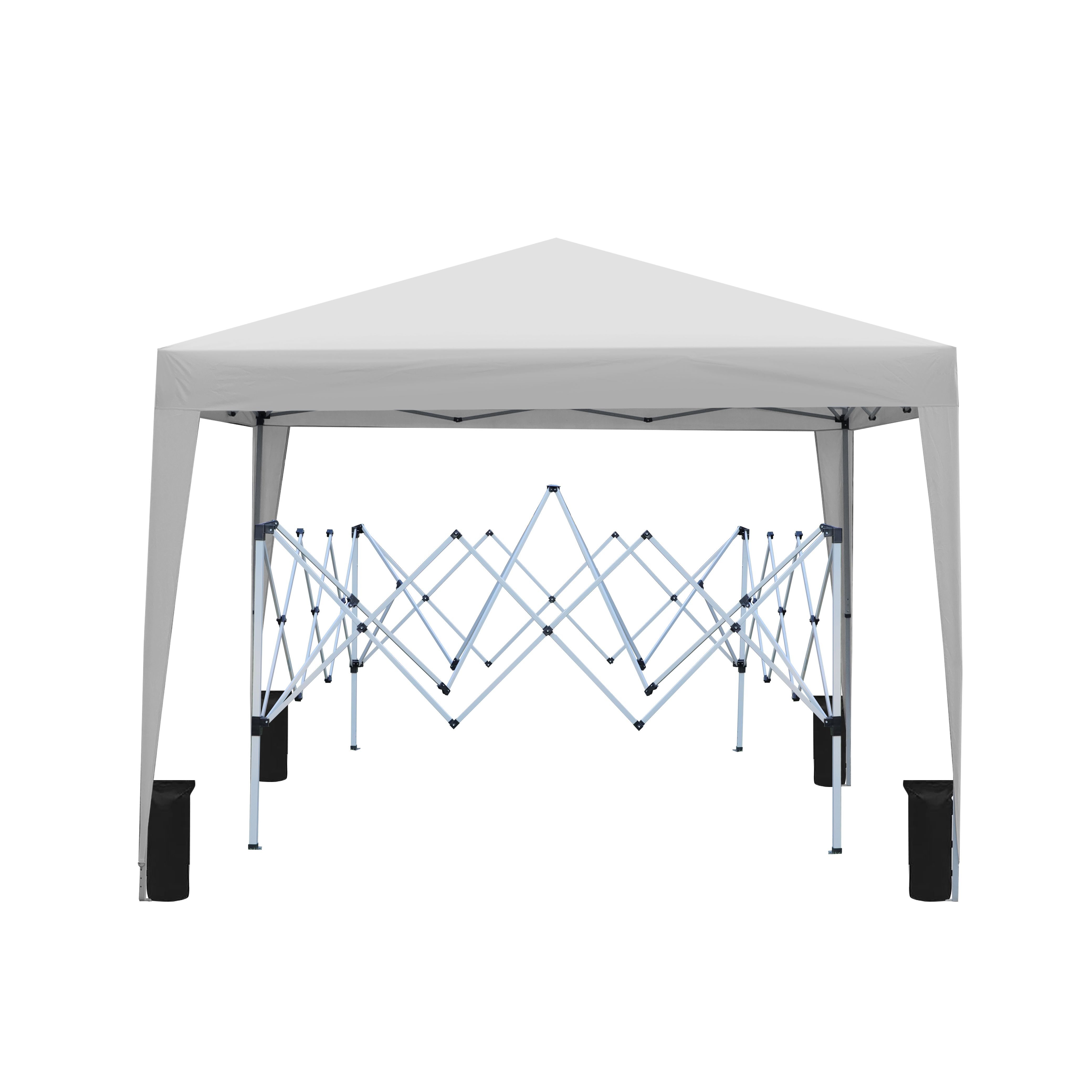 Outdoor 10x 10Ft Pop Up Gazebo Canopy Tent with 4pcs Weight sand bag,with Carry