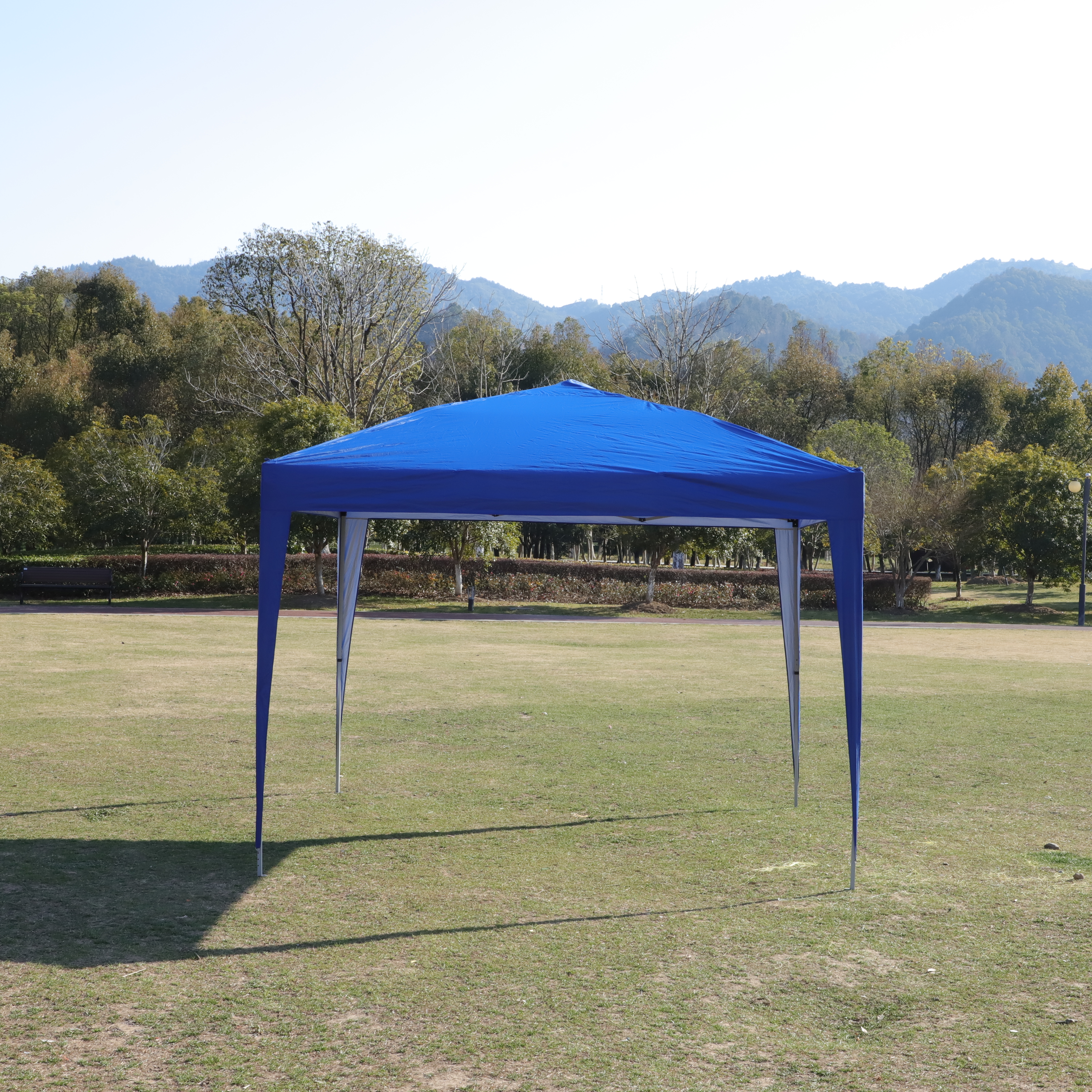 Outdoor 10x 10Ft Pop Up Gazebo Canopy Tent with 4pcs Weight sand bag,with Carry