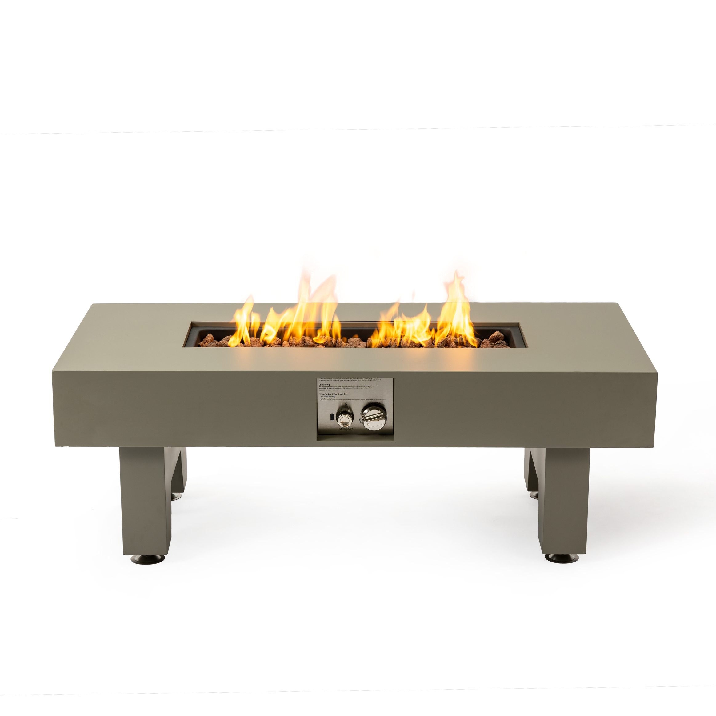42_inch Iron Fire Pit Table