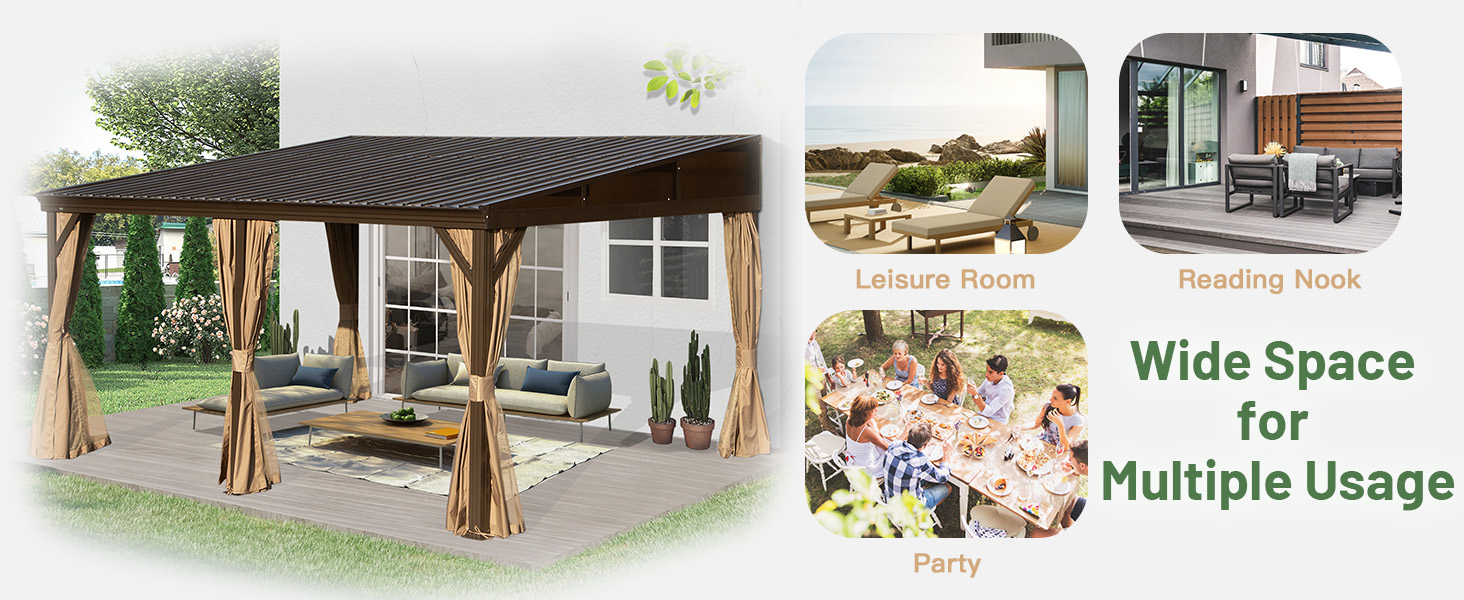 lean to gazebo